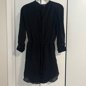 Silk black dress